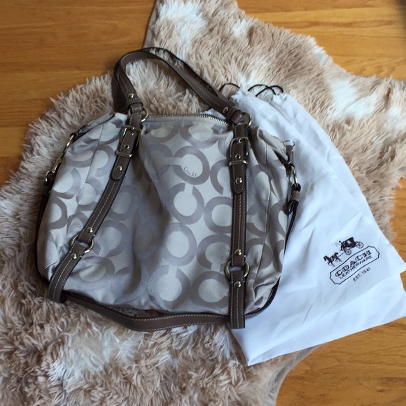 Coach Signature Satchel shoulder bag - Picture 4 of 7